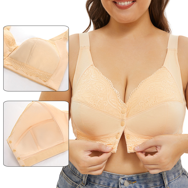 Plunge Bra Push Up - A-G كأس المرأة حجم كبير الصدرية