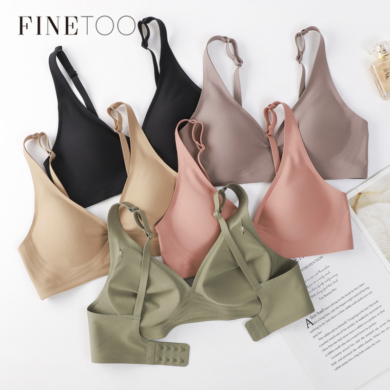 Mastectomy Bra Pocket - FINETOO لينة اللاسلكية الصدرية النساء العميق
