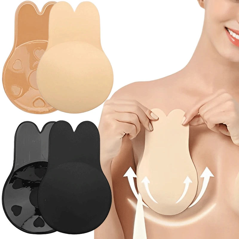 النساء رفع حمالات الصدر الذاتي - مراجعة Push Up Bra Silicone وسعره