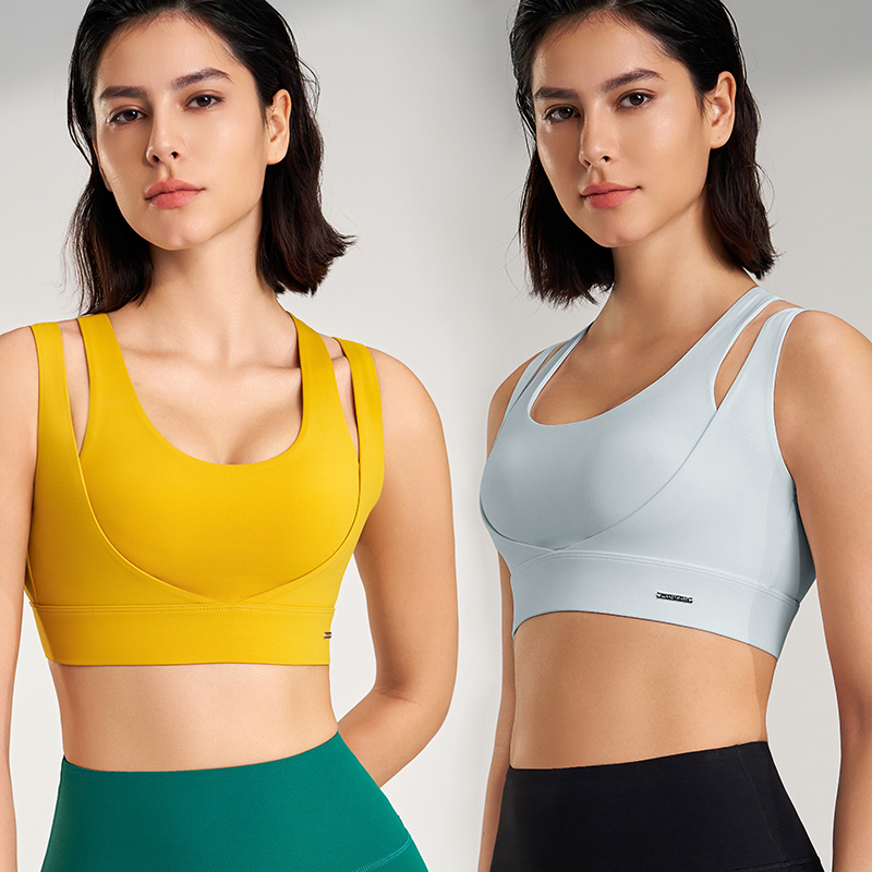 القمم الرياضية النسائية الصالة - مراجعة Sports Bra Racerback وسعره
