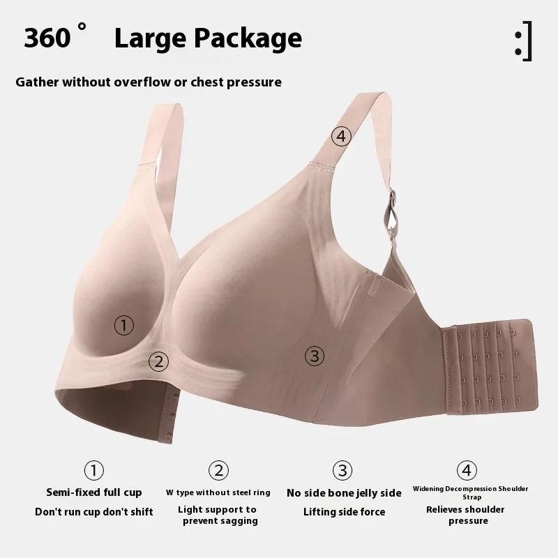 MeooLiisy جديد حجم كبير حمالات - مراجعة Mastectomy Bra Pocket وسعره