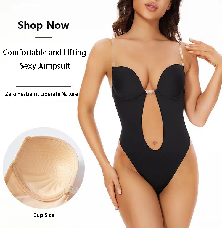 مكافحة الانزلاق الغراء الخلفي  - مراجعة Plunge Bra Push Up وسعره